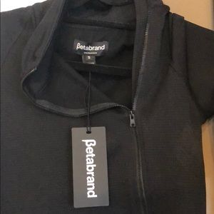 betabrand Tops - Black beta brand top with zipper: NWT! betabrand Tops - Black beta brand top with zipper: NWT!